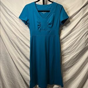 Eddie Bauer Teal Midi Dress (BIN3)